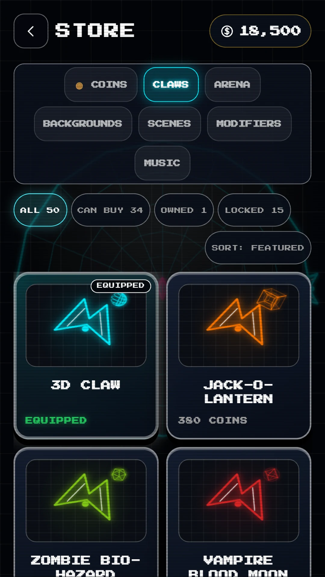 Vortex Rim 3D: Retro Arcade screenshot