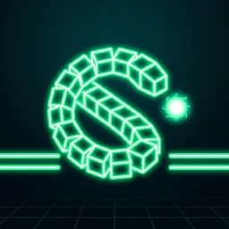 Neon Snake 3D: Offline Snake 图标